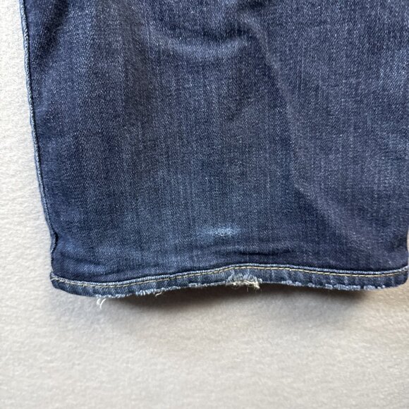 HUDSON Signature Bootcut Jeans Womens Size 29 Flap Pocket Dark Wash Preppy USA - Picture 9 of 15